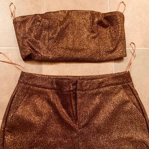 Skull house gold matching set